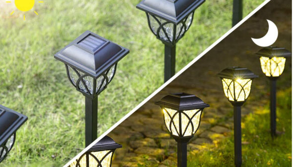 รีวิว โคมไฟสวนโซล่าเซลล์ แต่งสวนสวยหรูในราคาหลักร้อย ประหยัดไฟ 0 บาทตลอดชีพ!